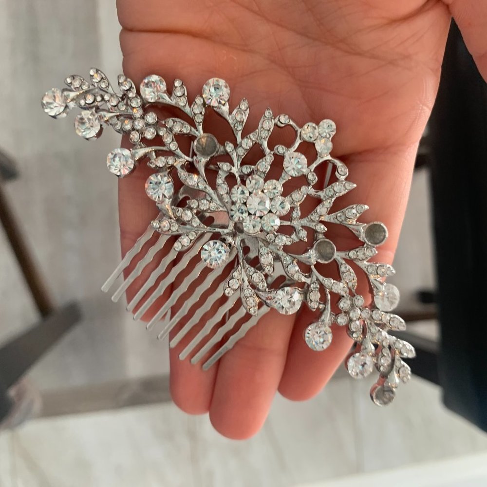 Rhinestone Hair Barrette